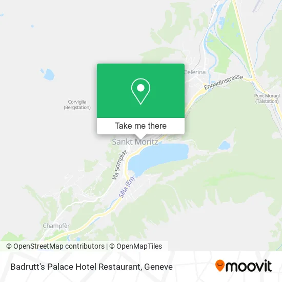 Badrutt's Palace Hotel Restaurant map