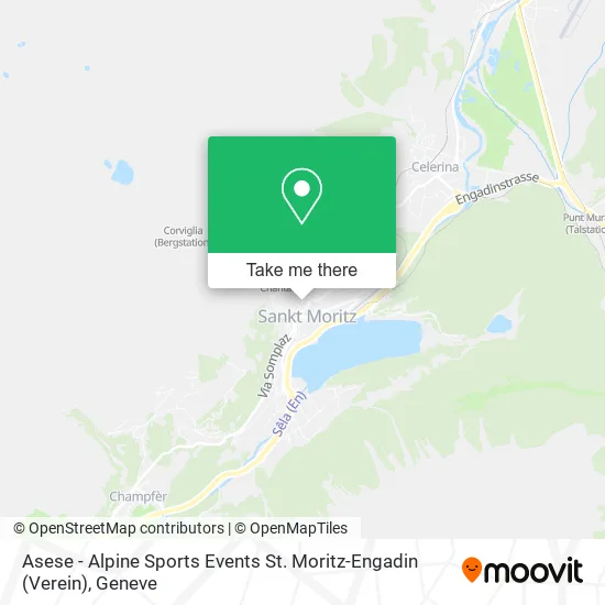 Asese - Alpine Sports Events St. Moritz-Engadin (Verein) map