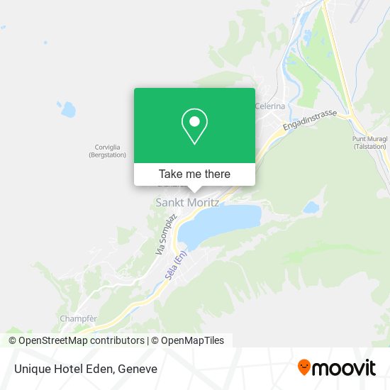 Unique Hotel Eden map