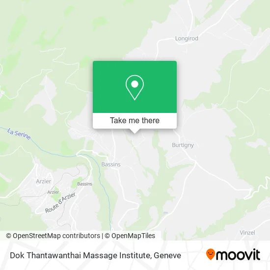 Dok Thantawanthai Massage Institute map