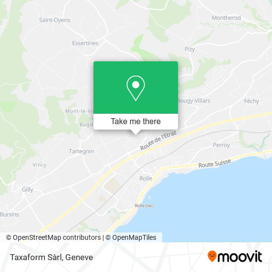 Taxaform Sàrl map