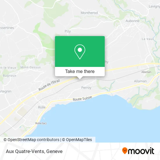 Aux Quatre-Vents map