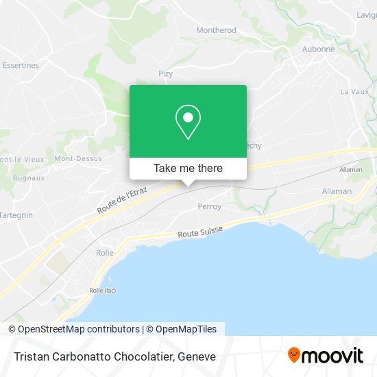 Tristan Carbonatto Chocolatier map