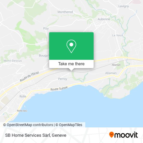 SB Home Services Sàrl map