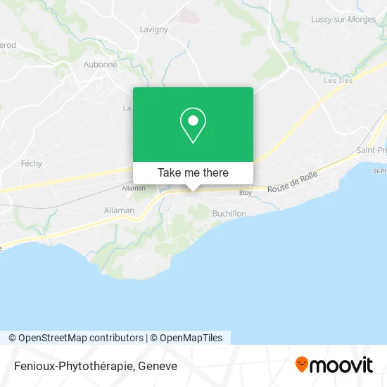 Fenioux-Phytothérapie map