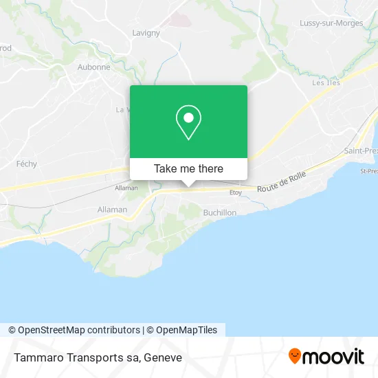 Tammaro Transports sa map