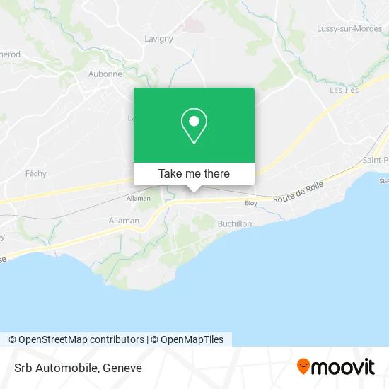 Srb Automobile map