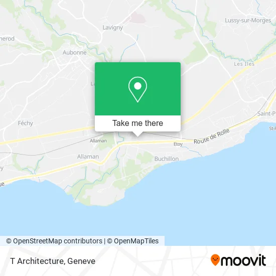 T Architecture map