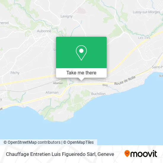 Chauffage Entretien Luis Figueiredo Sàrl map