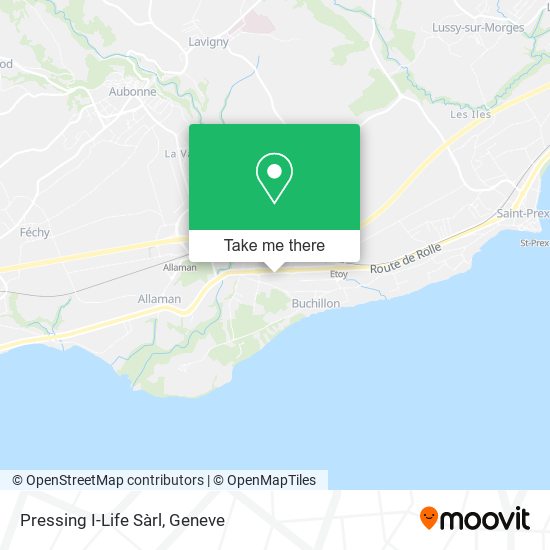 Pressing I-Life Sàrl map