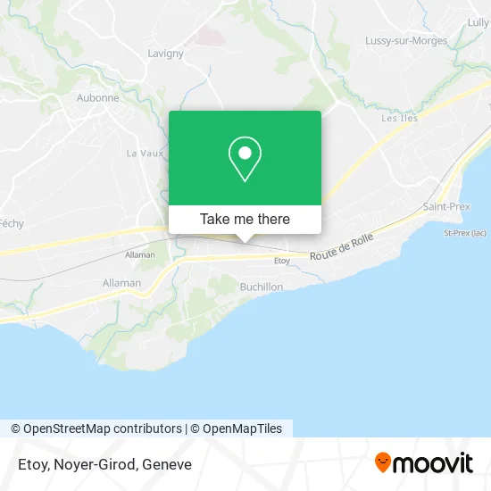 Etoy, Noyer-Girod map