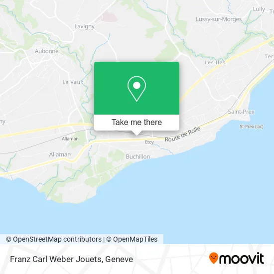 Franz Carl Weber Jouets map