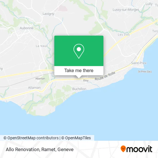 Allo Renovation, Ramet map