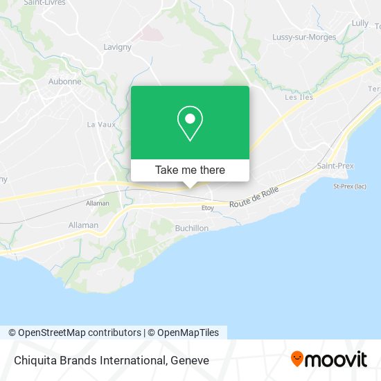 Chiquita Brands International map