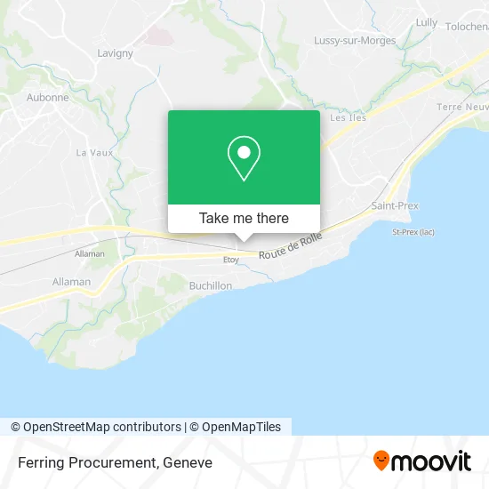 Ferring Procurement map