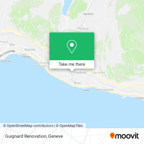 Guignard Renovation map