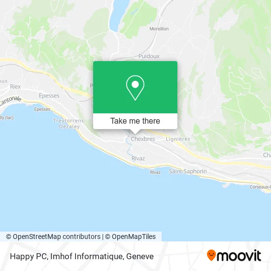 Happy PC, Imhof Informatique map