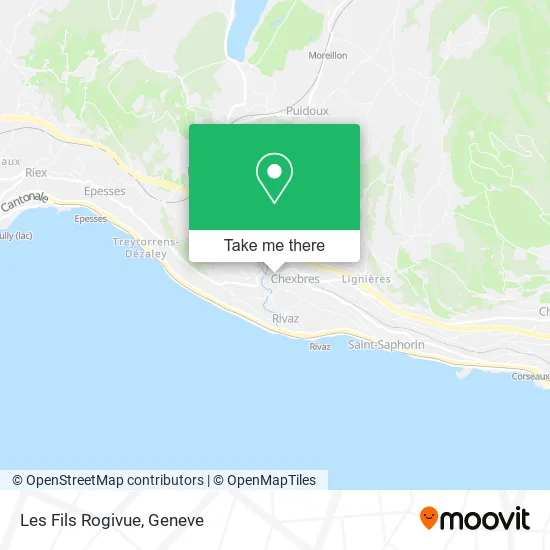 Les Fils Rogivue map
