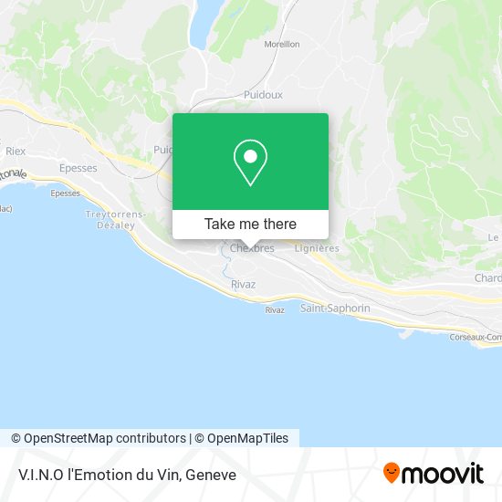 V.I.N.O l'Emotion du Vin map