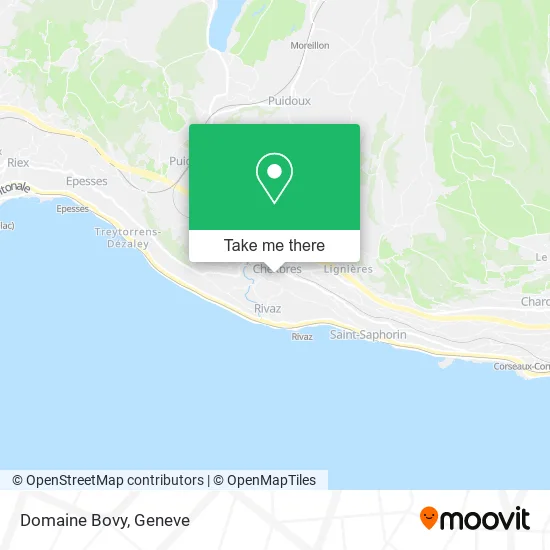 Domaine Bovy map