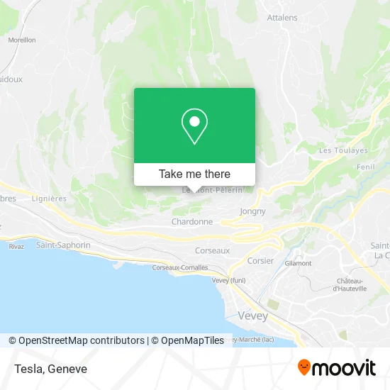 Tesla map