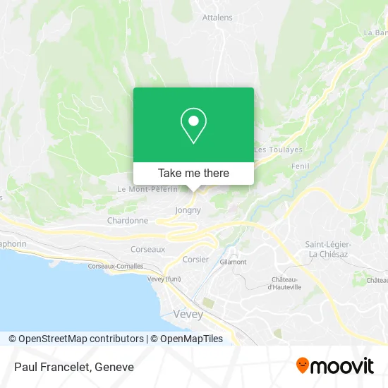 Paul Francelet map