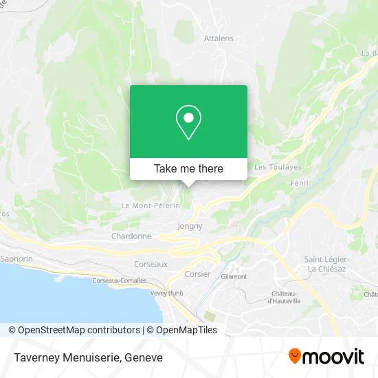 Taverney Menuiserie map