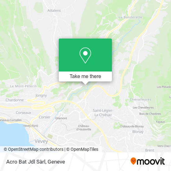 Acro Bat Jdl Sàrl map