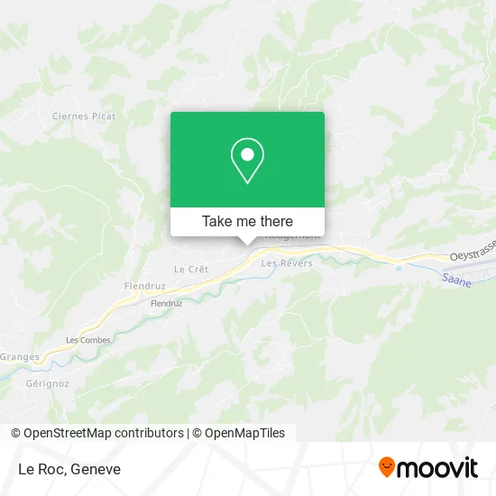 Le Roc map