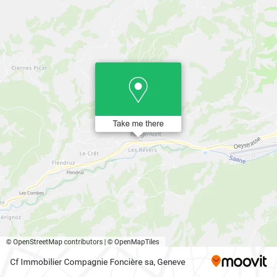 Cf Immobilier Compagnie Foncière sa map
