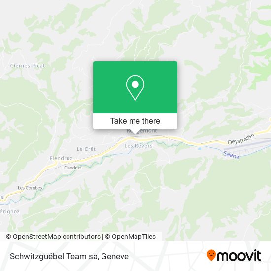 Schwitzguébel Team sa map