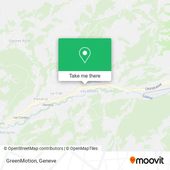 GreenMotion map