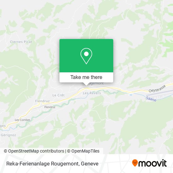 Reka-Ferienanlage Rougemont map