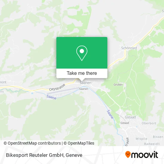 Bikesport Reuteler GmbH map