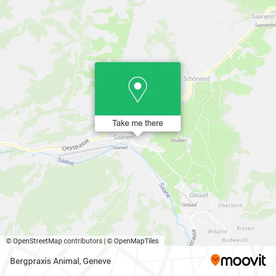 Bergpraxis Animal map