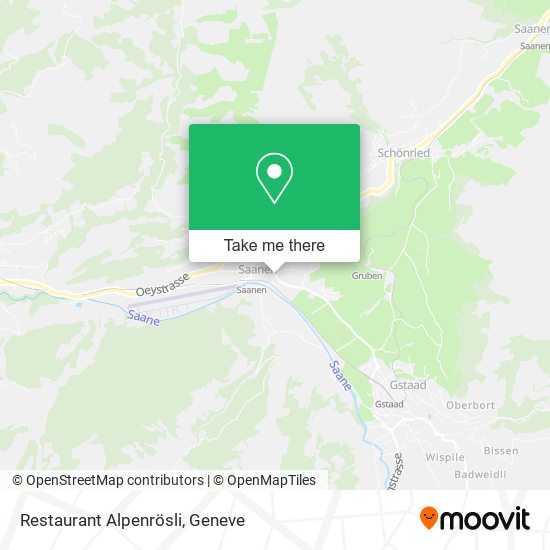 Restaurant Alpenrösli map