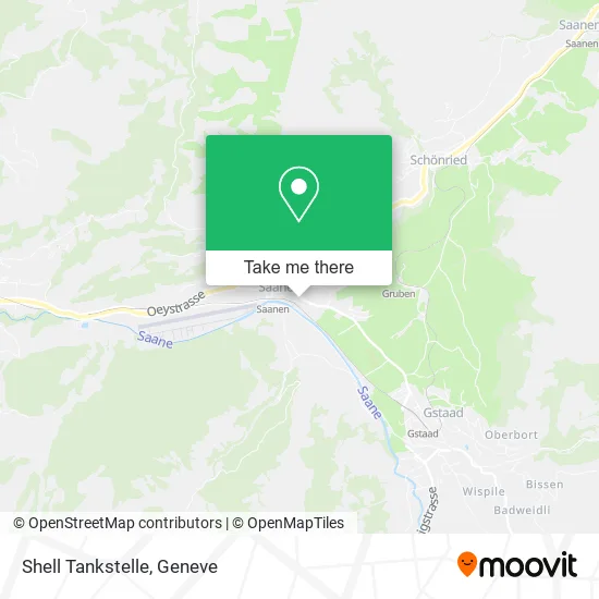 Shell Tankstelle map