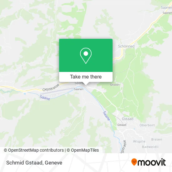 Schmid Gstaad map