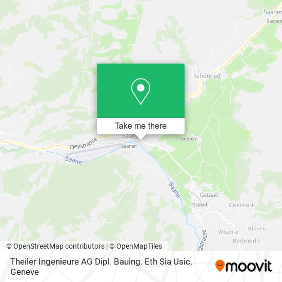 Theiler Ingenieure AG Dipl. Bauing. Eth Sia Usic map