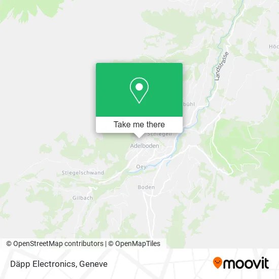 Däpp Electronics map