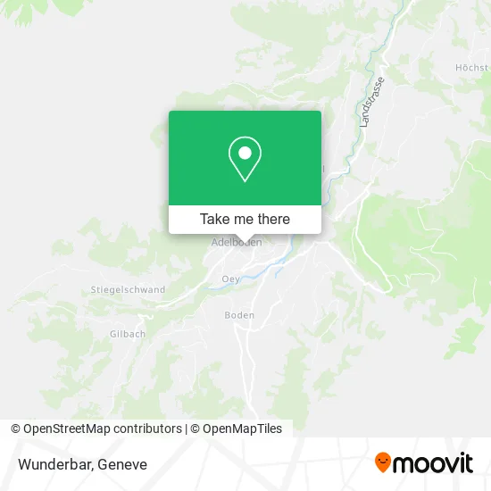 Wunderbar map