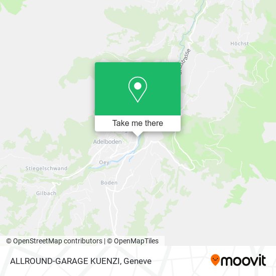 ALLROUND-GARAGE KUENZI map