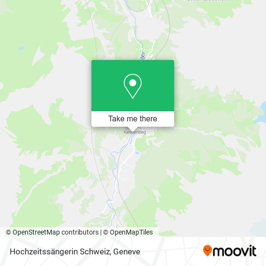 Hochzeitssängerin Schweiz map