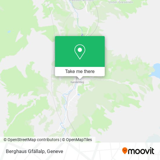 Berghaus Gfällalp map