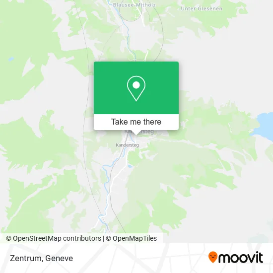 Zentrum map