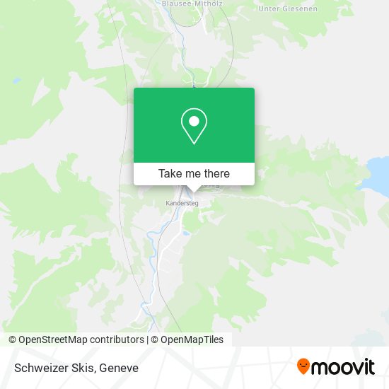 Schweizer Skis map