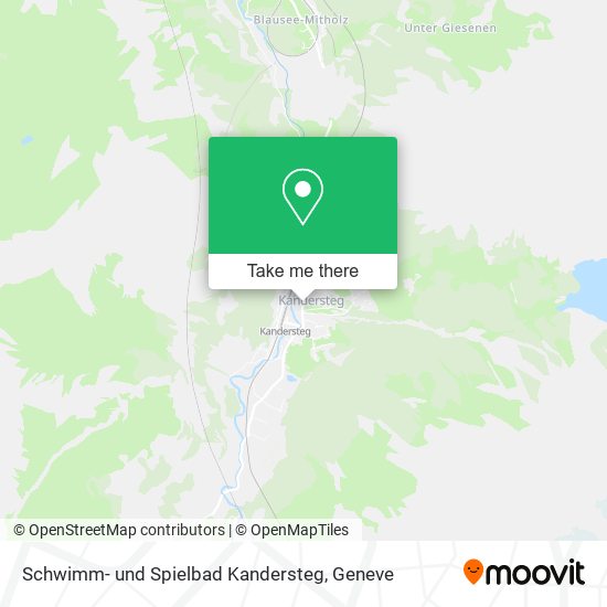 Schwimm- und Spielbad Kandersteg map