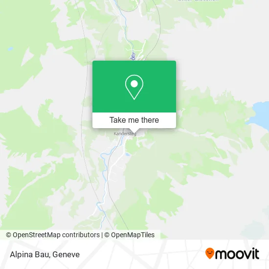 Alpina Bau map