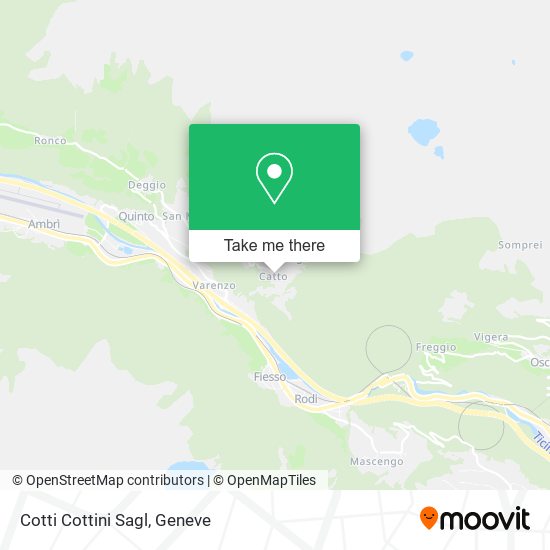 Cotti Cottini Sagl map