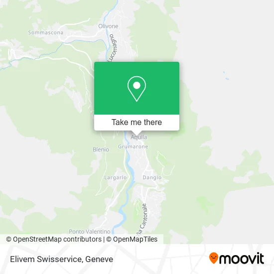 Elivem Swisservice map